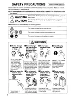 Preview for 2 page of Panasonic CD-B1600R Operating Instructions Manual