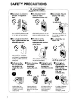 Preview for 4 page of Panasonic CD-B1600R Operating Instructions Manual