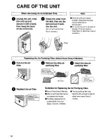 Preview for 10 page of Panasonic CD-B1600R Operating Instructions Manual