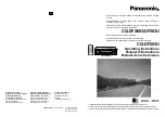 Panasonic CD-DF583U Operating Instructions Manual preview