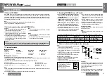 Preview for 12 page of Panasonic CD-DF583U Operating Instructions Manual