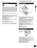 Preview for 5 page of Panasonic CDV100 - MINISYS 5-D DVD CHGR Operating Instructions Manual