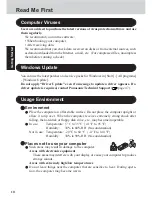 Preview for 10 page of Panasonic CF-07 Series Operating Instructions Manual