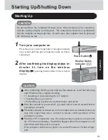 Предварительный просмотр 21 страницы Panasonic CF-07 Series Operating Instructions Manual