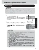 Preview for 21 page of Panasonic CF-07 Series Operating Instructions Manual