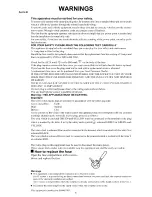 Preview for 2 page of Panasonic CF-08TX1A1M Service Manual