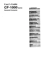 Preview for 1 page of Panasonic CF-1000 User Manual