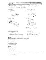 Preview for 14 page of Panasonic CF-1000 User Manual