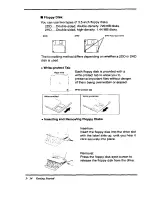 Предварительный просмотр 36 страницы Panasonic CF-1000 User Manual