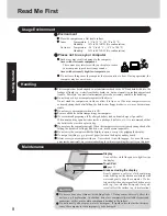 Preview for 8 page of Panasonic CF-17 Operating Instructions Manual