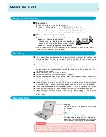 Предварительный просмотр 3 страницы Panasonic CF-17 Reference Manual