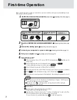 Preview for 2 page of Panasonic CF-17 Supplementary Instructions Manual