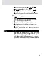 Preview for 5 page of Panasonic CF-17 Supplementary Instructions Manual