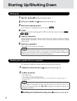 Preview for 6 page of Panasonic CF-17 Supplementary Instructions Manual