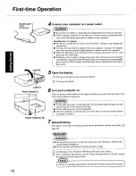 Preview for 10 page of Panasonic CF-18BHAZXKM - Toughbook 18 Touchscreen PC Version User Manual