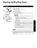 Preview for 15 page of Panasonic CF-18BHAZXKM - Toughbook 18 Touchscreen PC Version User Manual