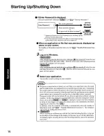 Preview for 16 page of Panasonic CF-18BHAZXKM - Toughbook 18 Touchscreen PC Version User Manual