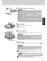 Preview for 13 page of Panasonic CF-18DHAZXKM - Toughbook 18 Touchscreen PC... Operating Instructions Manual