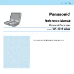 Предварительный просмотр 1 страницы Panasonic CF-19 series Reference Manual