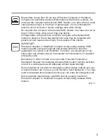 Preview for 3 page of Panasonic CF-19 series Supplementary Instructions Manual