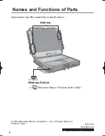 Preview for 4 page of Panasonic CF-19 series Supplementary Instructions