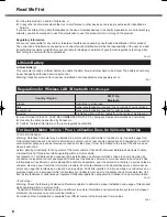 Preview for 8 page of Panasonic CF-19 series Supplementary Manual