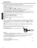 Preview for 4 page of Panasonic CF-19FDGAXCM Operating Instructions Manual