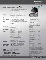 Preview for 2 page of Panasonic CF-19K4RAX2M Brochure