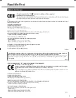 Preview for 3 page of Panasonic CF-19KCRC66M Operating Instructions Manual