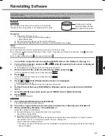 Preview for 27 page of Panasonic CF-19KCRC66M Operating Instructions Manual