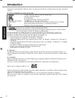 Preview for 2 page of Panasonic CF-19KDRSX6M - CORE2 SU9300 1.2GHZ10.4DTXGA Operating Instructions Manual