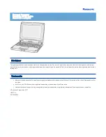 Preview for 1 page of Panasonic CF-20 series Get Connected