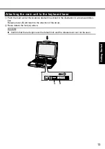 Preview for 13 page of Panasonic CF-20 series Operating Instructions Manual