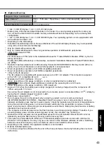 Preview for 43 page of Panasonic CF-20 series Operating Instructions Manual