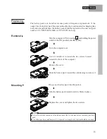 Preview for 15 page of Panasonic CF-25 Operating Instructions Manual