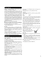 Preview for 3 page of Panasonic CF-25 Operation Instructions Manual