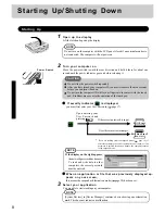 Предварительный просмотр 8 страницы Panasonic CF-25 Operation Instructions Manual