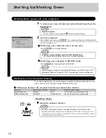 Предварительный просмотр 10 страницы Panasonic CF-25 Operation Instructions Manual