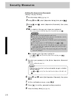 Preview for 20 page of Panasonic CF-25 Operation Instructions Manual