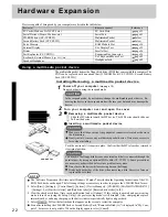 Preview for 22 page of Panasonic CF-25 Operation Instructions Manual