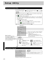 Предварительный просмотр 40 страницы Panasonic CF-25 Operation Instructions Manual