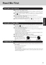 Предварительный просмотр 5 страницы Panasonic CF-27 Series Operating Instructions Manual