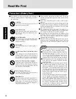 Preview for 6 page of Panasonic CF-27LBAGHEM - Toughbook 27 - PIII 500 MHz Operating Instructions Manual