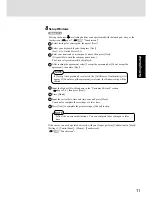 Preview for 11 page of Panasonic CF-27LBAGHEM - Toughbook 27 - PIII 500 MHz Operating Instructions Manual