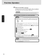 Предварительный просмотр 14 страницы Panasonic CF-27LBAGHEM - Toughbook 27 - PIII 500 MHz Operating Instructions Manual