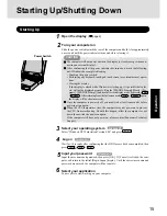 Предварительный просмотр 15 страницы Panasonic CF-27LBAGHEM - Toughbook 27 - PIII 500 MHz Operating Instructions Manual