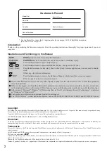 Preview for 2 page of Panasonic CF-29 Series Operating Instructions Manual