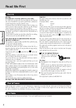 Preview for 4 page of Panasonic CF-29 Series Operating Instructions Manual