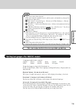 Preview for 15 page of Panasonic CF-29 Series Operating Instructions Manual