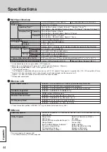 Preview for 44 page of Panasonic CF-29 Series Operating Instructions Manual